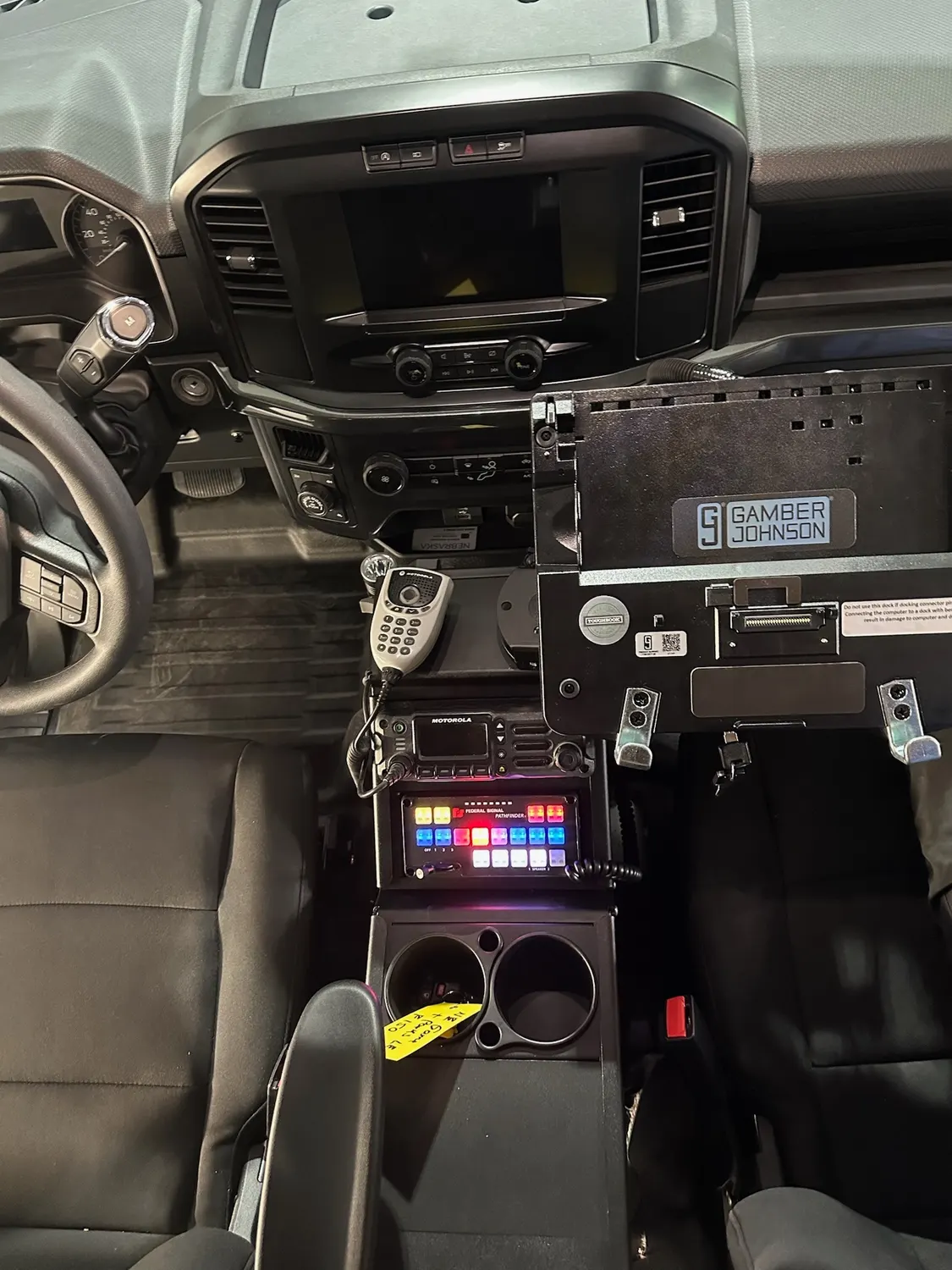 Law enforcement vehicle upfit by Elite Vehicle Outfitters