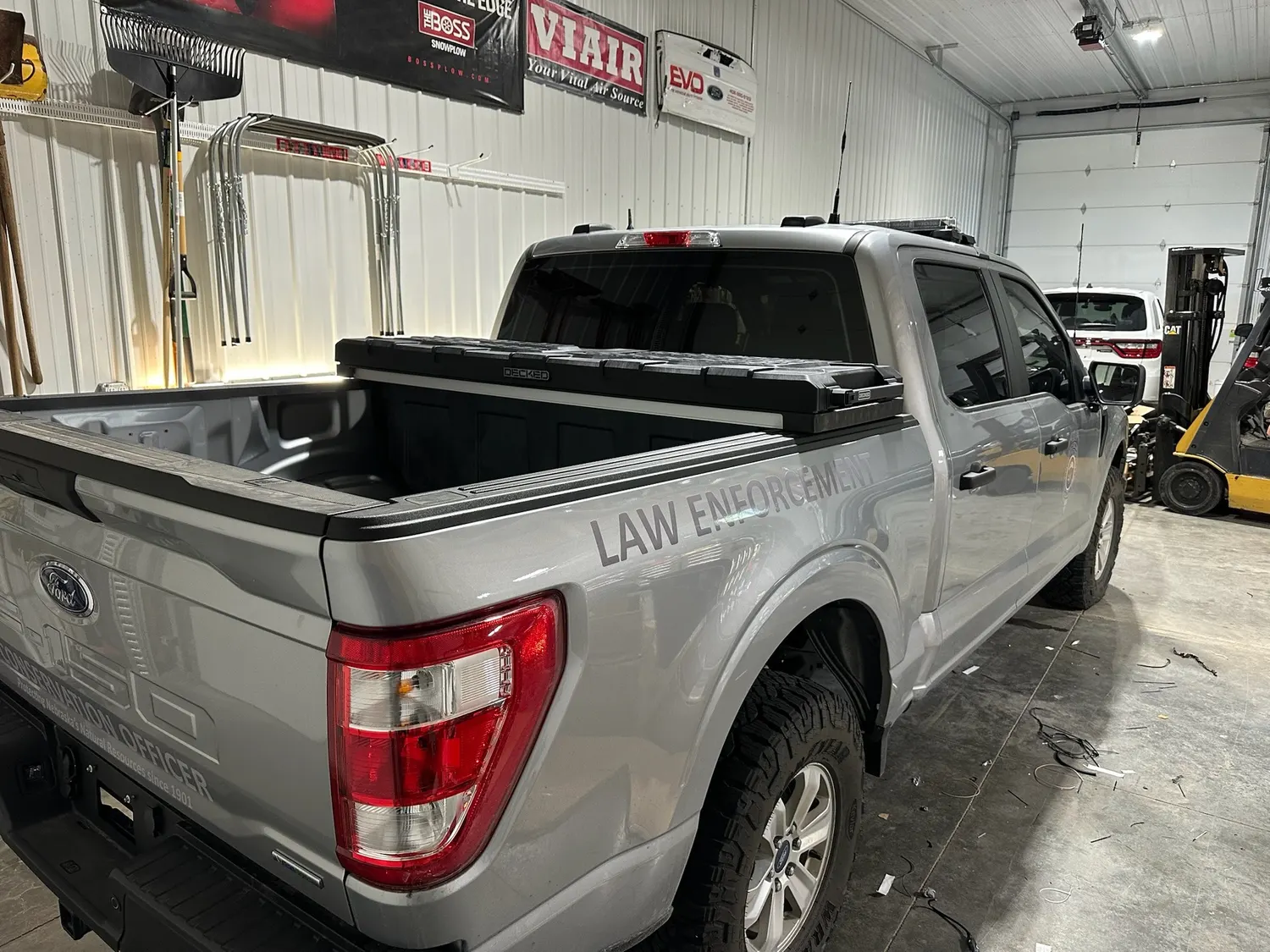 Law enforcement vehicle upfit by Elite Vehicle Outfitters